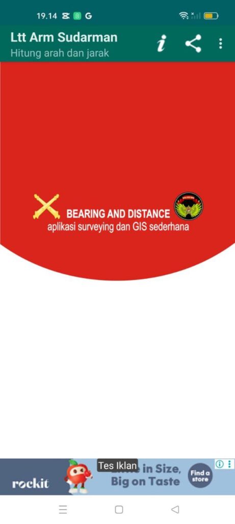 Pilih titik tanda tiga